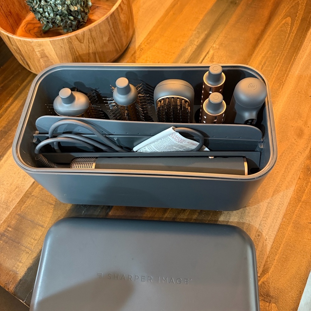 Sharper Image Black Organizer Box